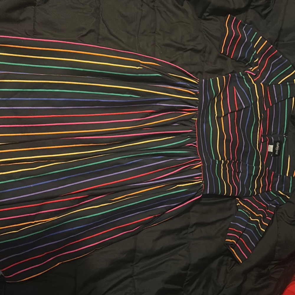 Beautiful dress fit great when I got it not so much anymore